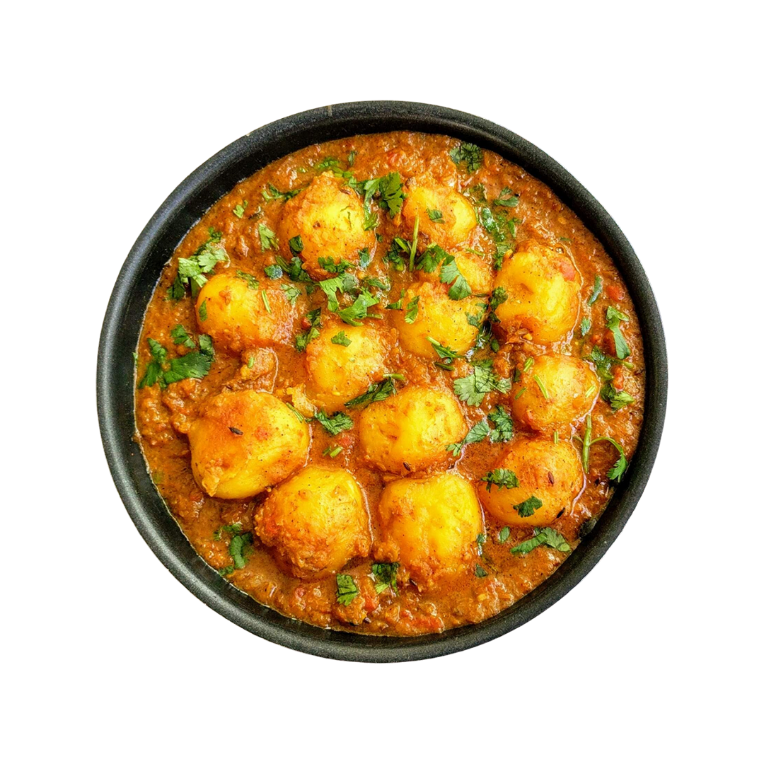 Nizami Dam Aloo (Dum Aloo in Small Pieces)