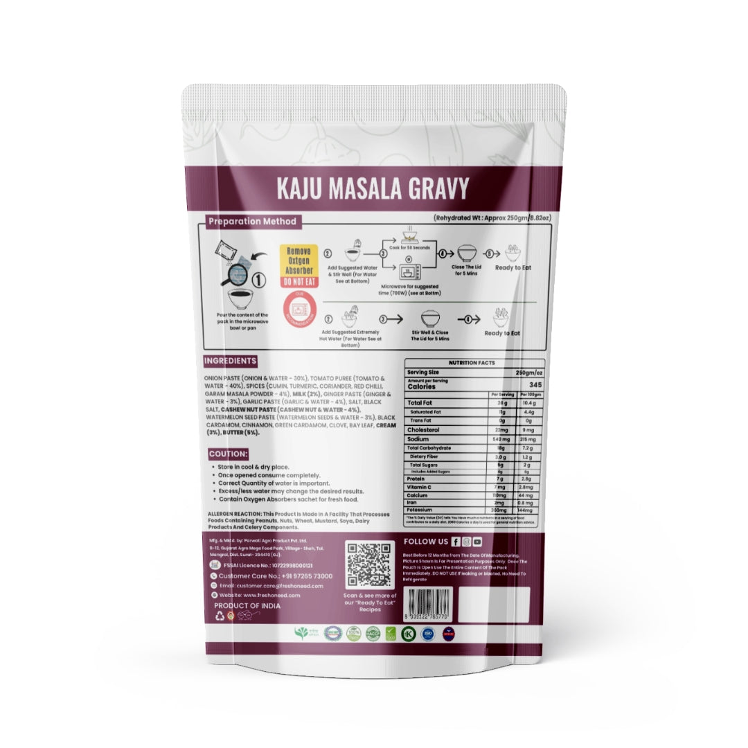 Kaju Masala Gravy
