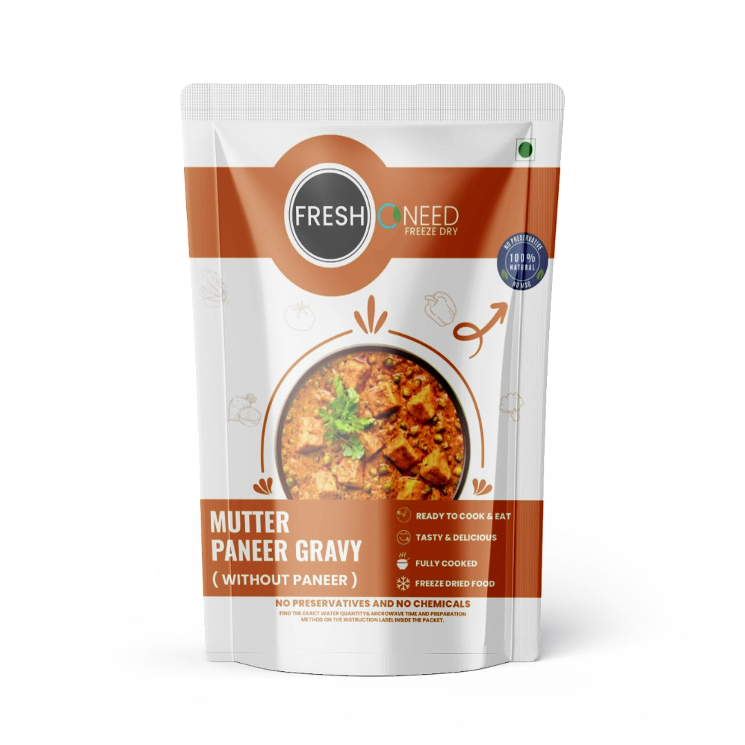 Mutter Paneer Gravy ( Without Paneer )