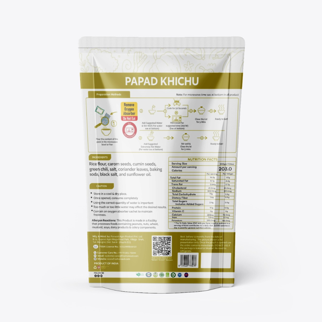 Papad Khichu