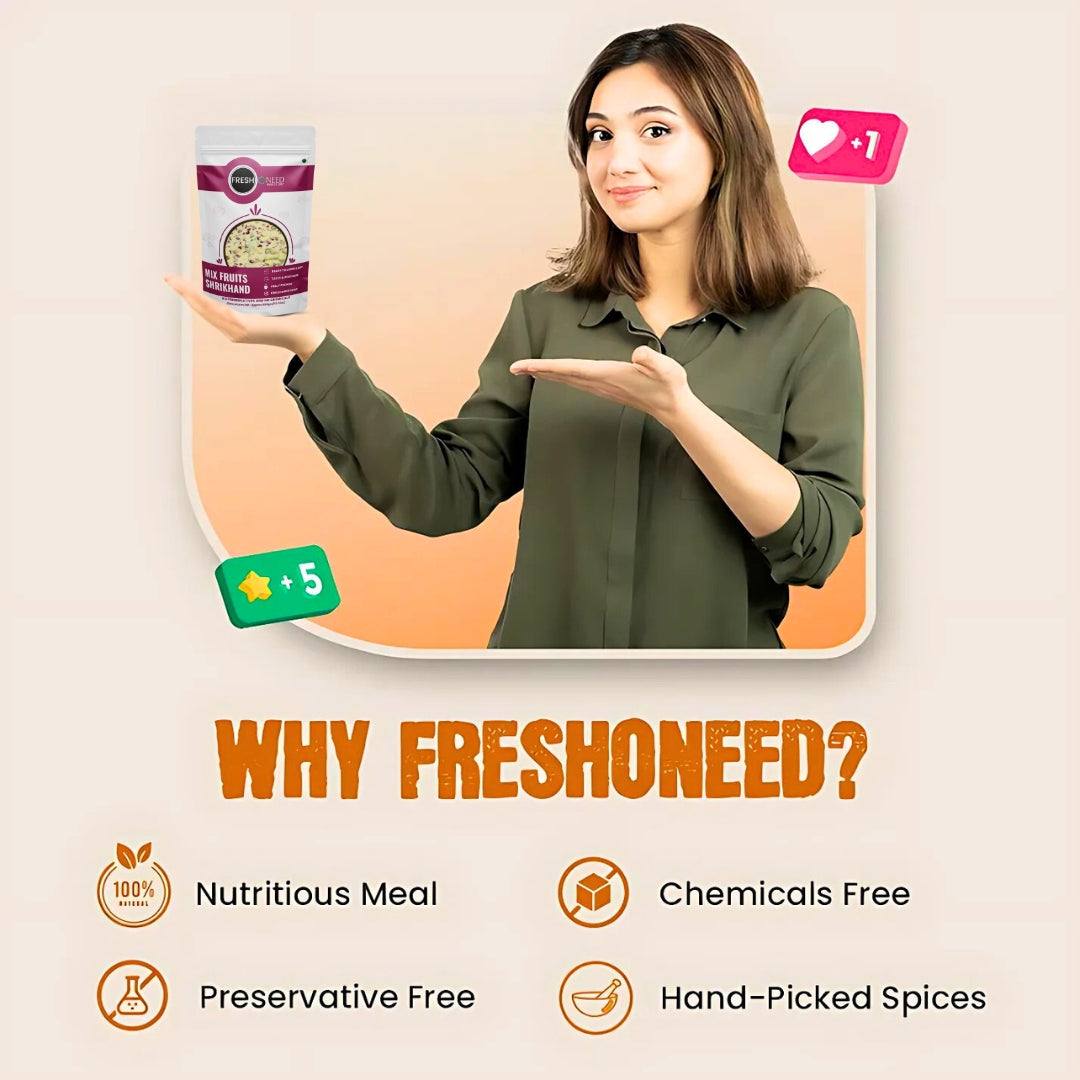 Mix Fruit Shrikhand (Family Pack)