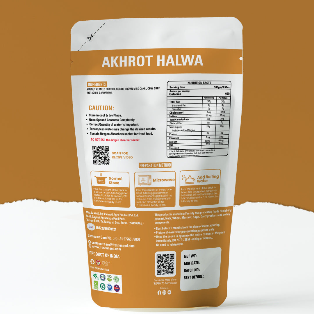 Akhrot Halwa