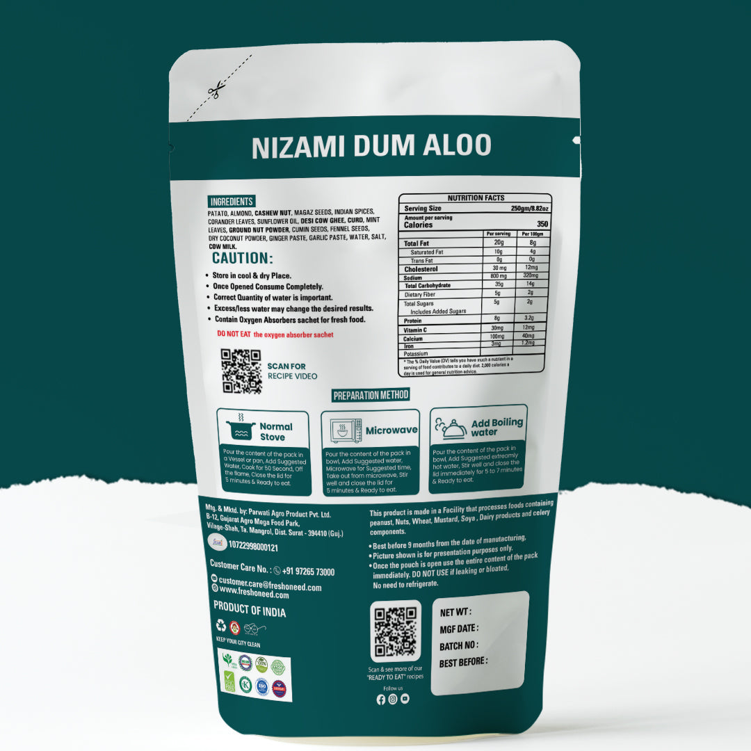 Nizami Dam Aloo (Dum Aloo in Small Pieces)