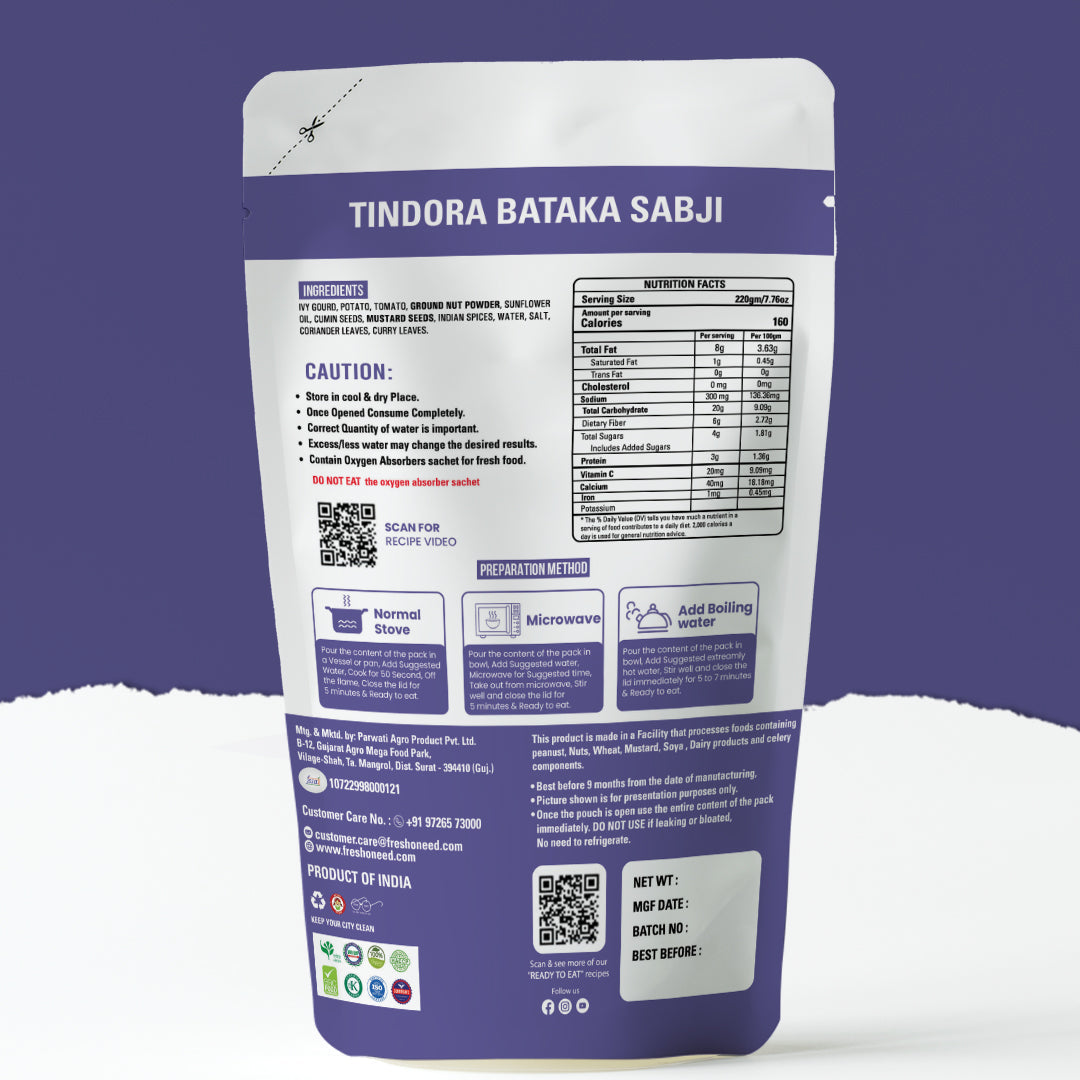Tindora Potato (Bataka)